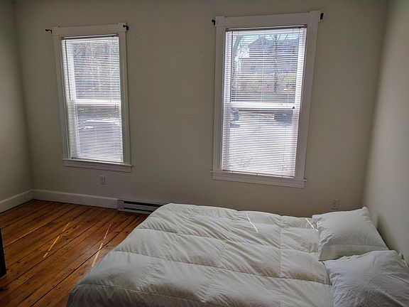 master bedroom (with queen bed pictured for scale)