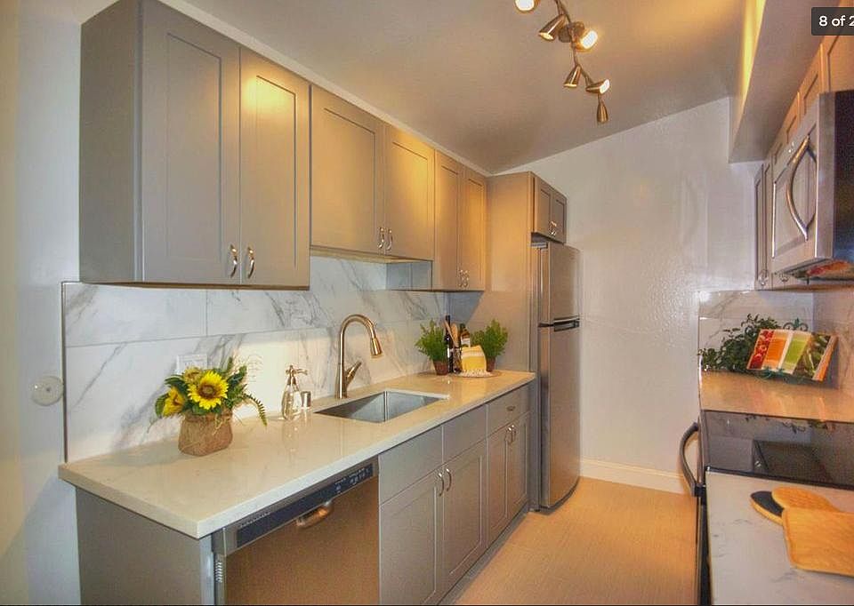all new stainless steel appliances