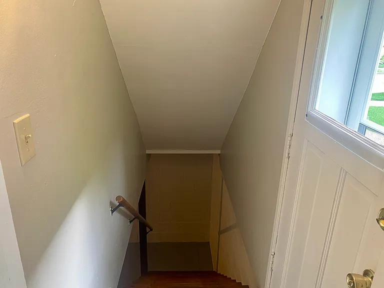 Downstairs and rear entrance