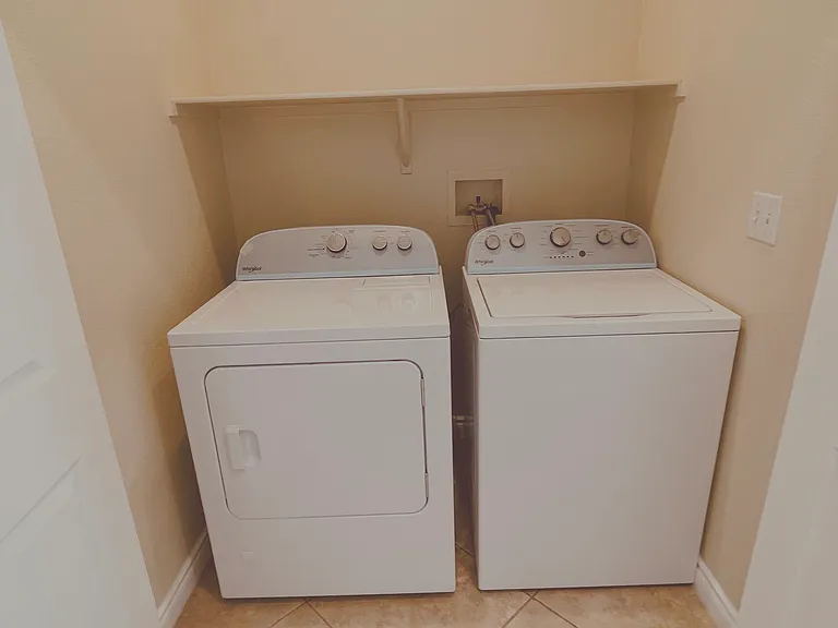 brand new washer and dryer