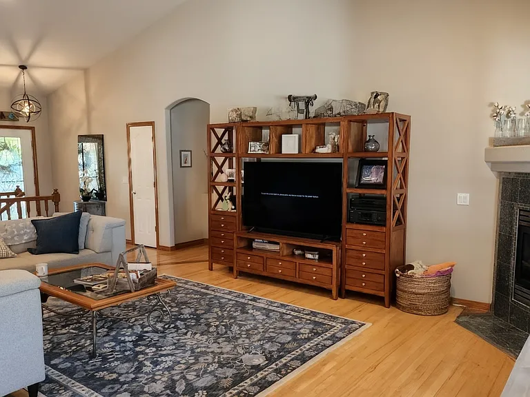 Living Room and Entry Way
