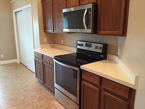 Kitchen SS Stove and Microwave