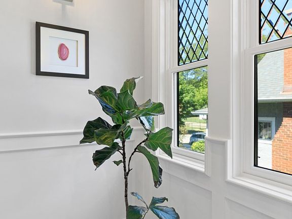 Landings Create Own Statement w/Lead Glass Windows