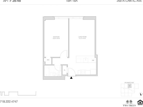 2nd image of 200 Atlantic Ave APT 3B