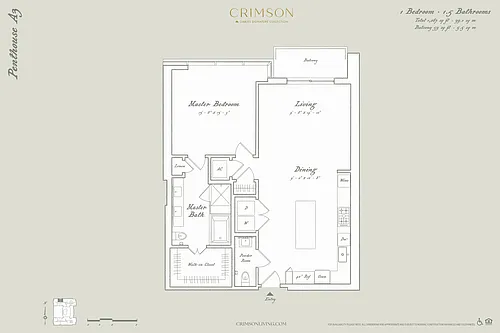 Floor plan Penthouse A3