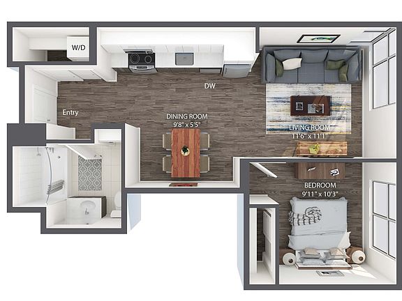 5th image of 2121 Dwight Way Unit 219
