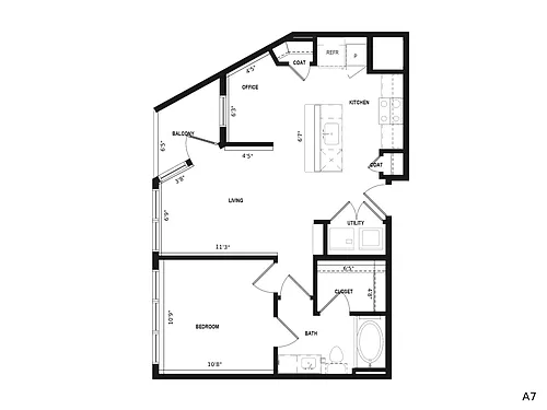 Floor plan A7