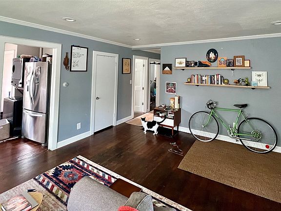 Unit A - living room>