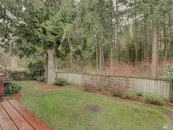 Beautifully landscaped fully fenced backyard