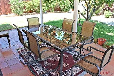 ONE OF THE TWO COVERED PATIOS!