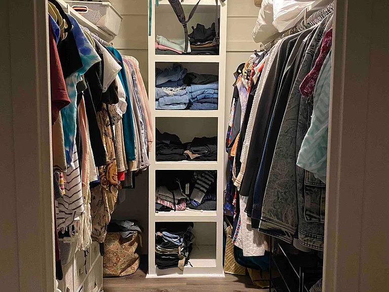 master walk in closet