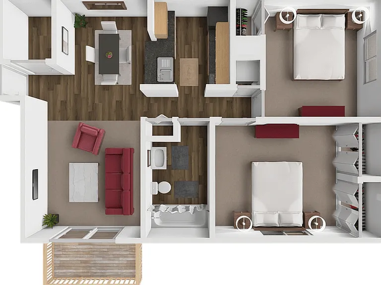 Bavarian Woods Apartments — Photo 31