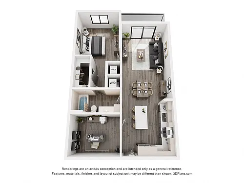 Floor plan A1D