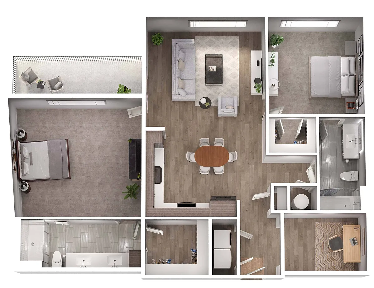 Floor plan B5D