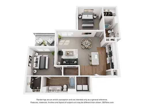 Floor plan B3