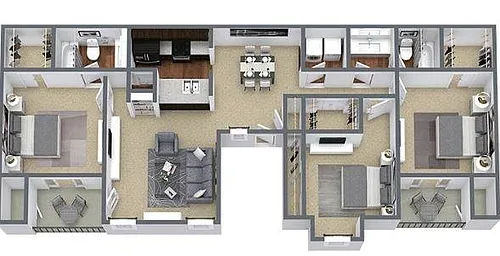 Floor plan C1