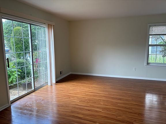 Lots of natural light in the living room