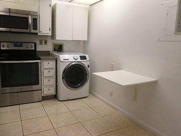 Washer inside