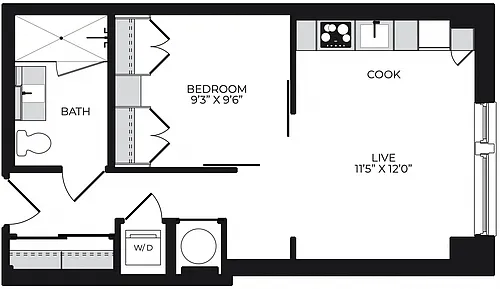 Floor plan A101
