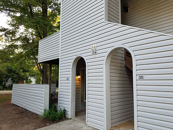 Arched entrance to home