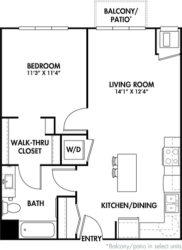 Floor plan A1