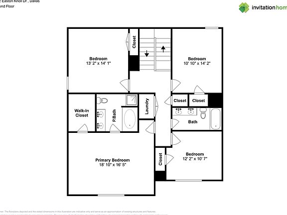 4th image of 2812 Easton Knoll Dr