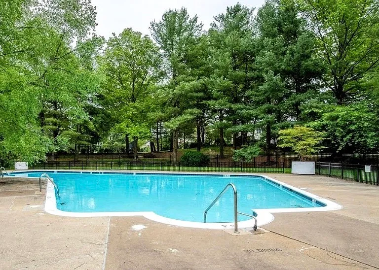 One of the community pools