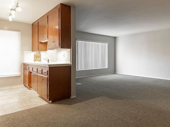 Kitchen and living room