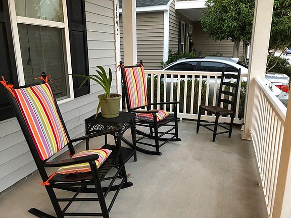 Extended front porch