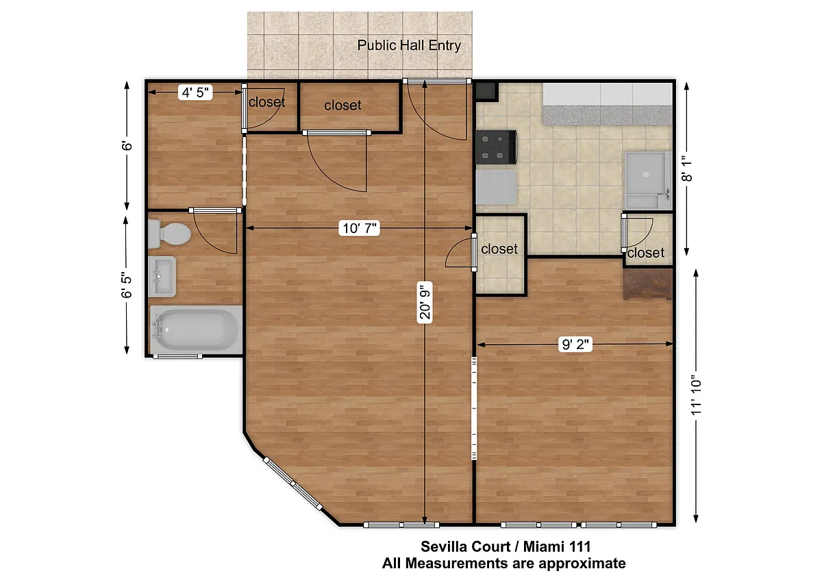 Floor plan Miami 11s