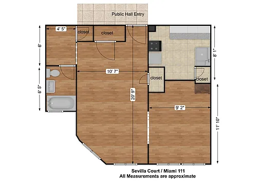 Floor plan Miami 11s