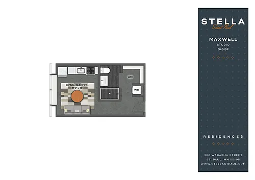 Floor plan Maxwell