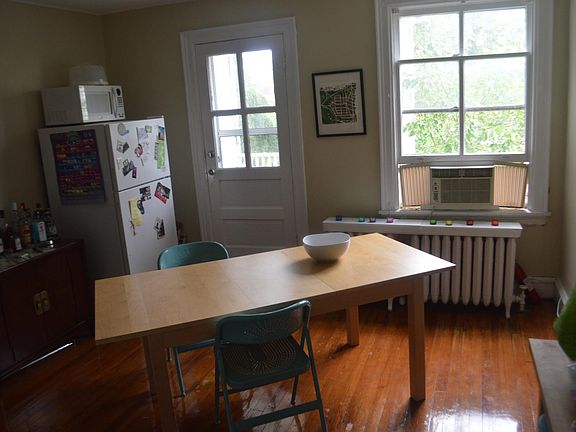 kitchen, and door to back porch