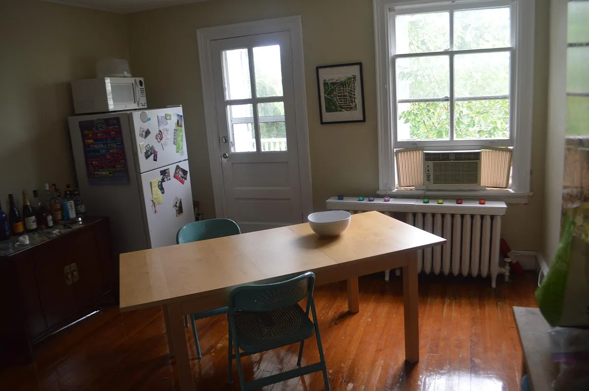 kitchen, and door to back porch - 1809 Lamont St NW #3