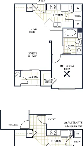 Floor plan A1
