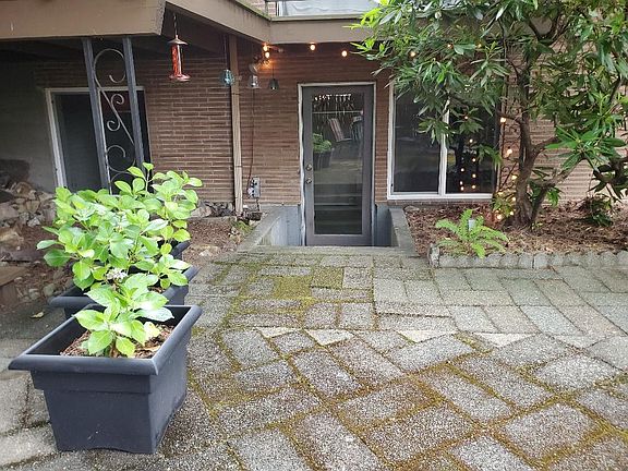Main Entrance off backyard.