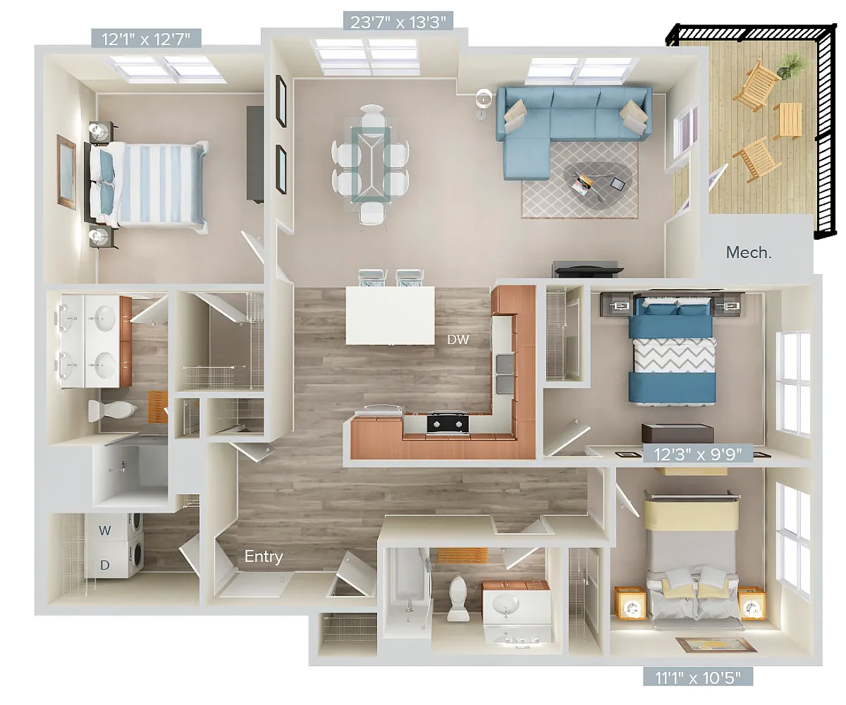 Floor plan C2-1379