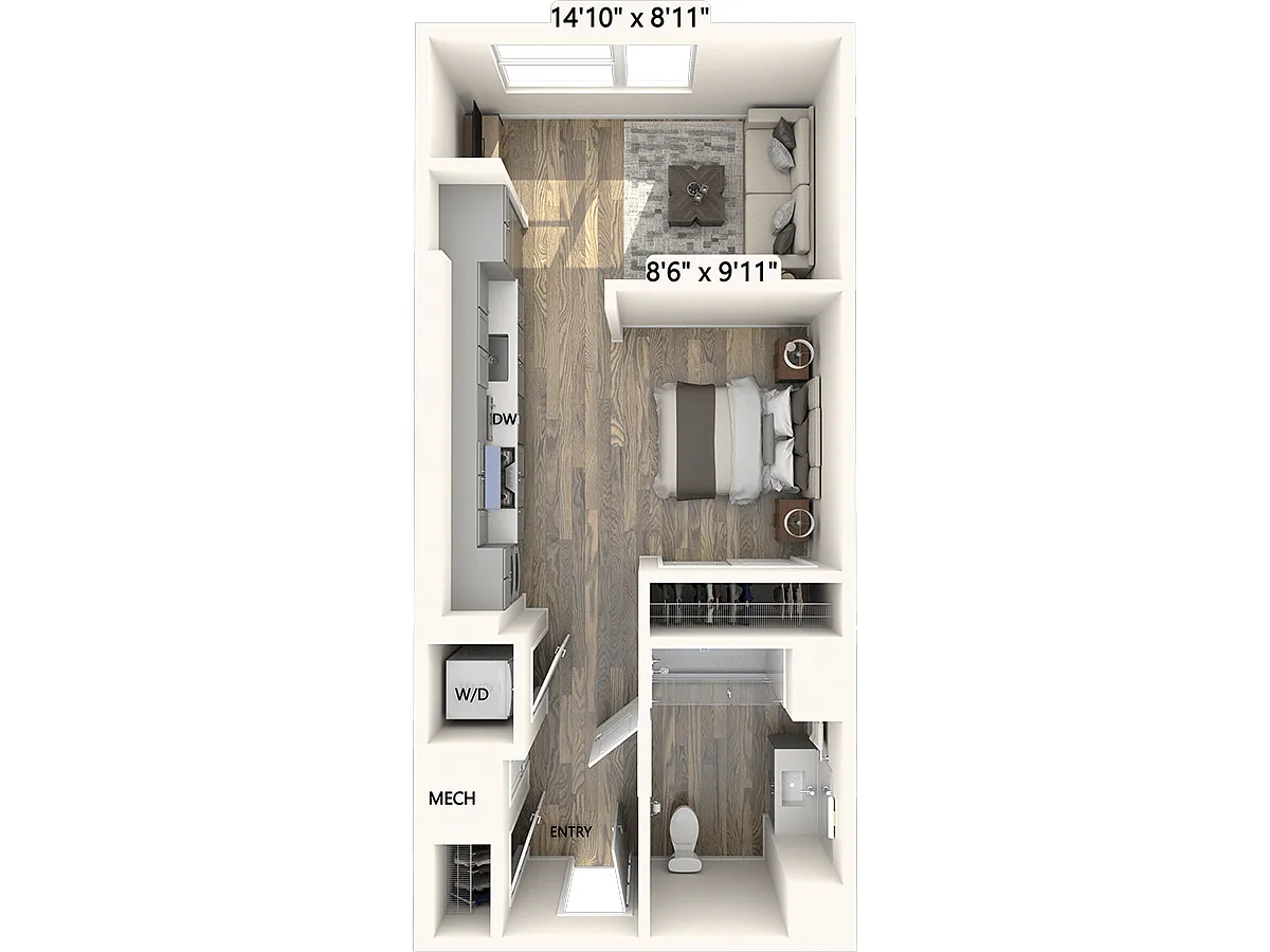 Floor plan 417