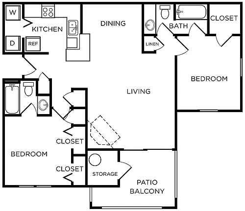 Floor plan B2