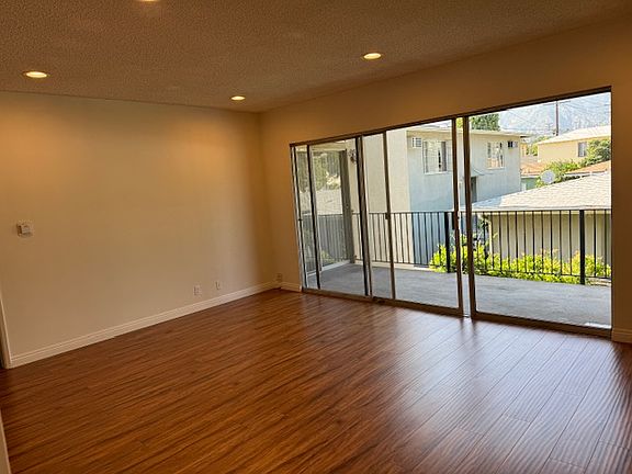 large balcony off living room and master bedroom