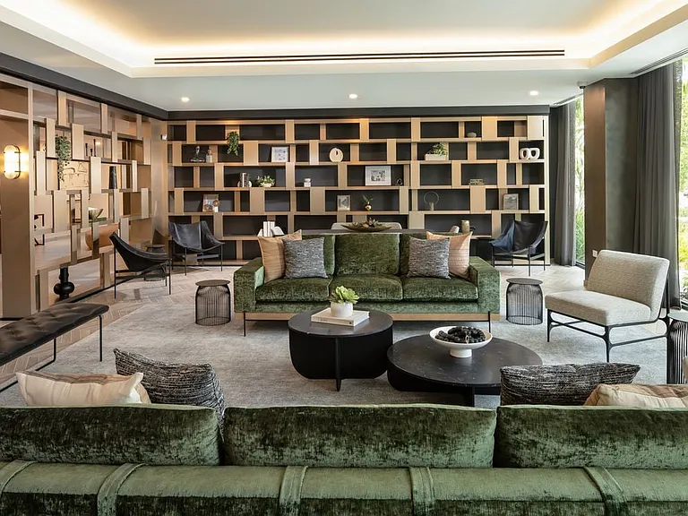 Library with lounge seating