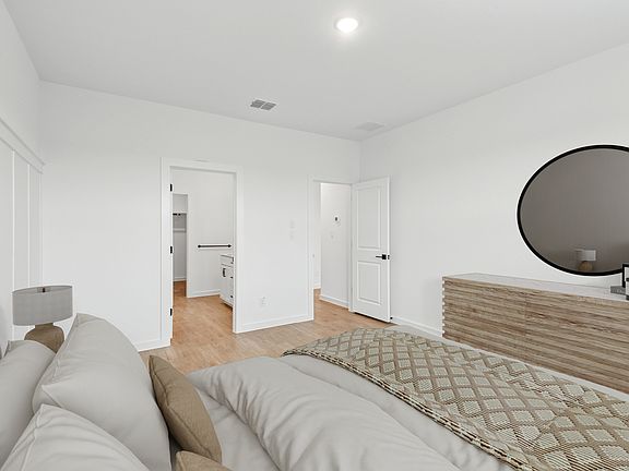 Primary suite with private bath