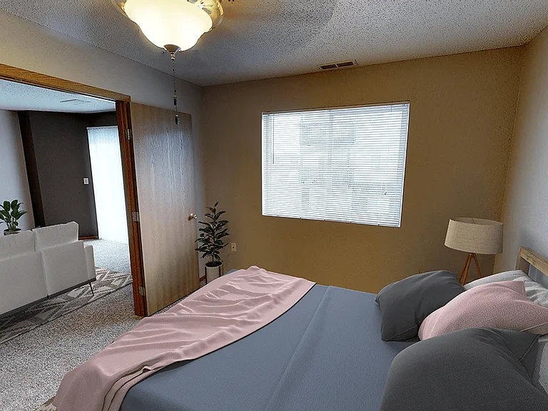 Staged Bedroom
