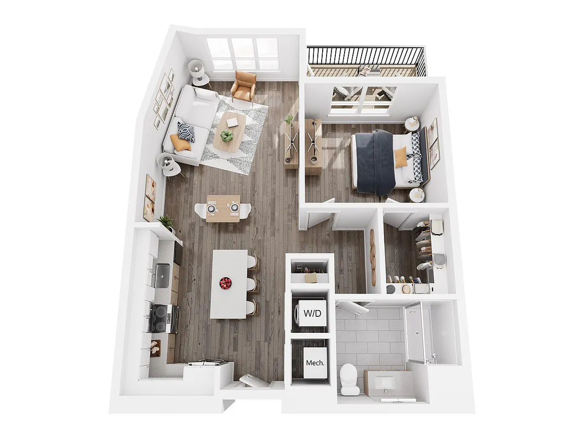 Floor plan A21