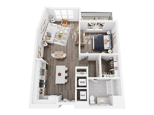 Floor plan A21