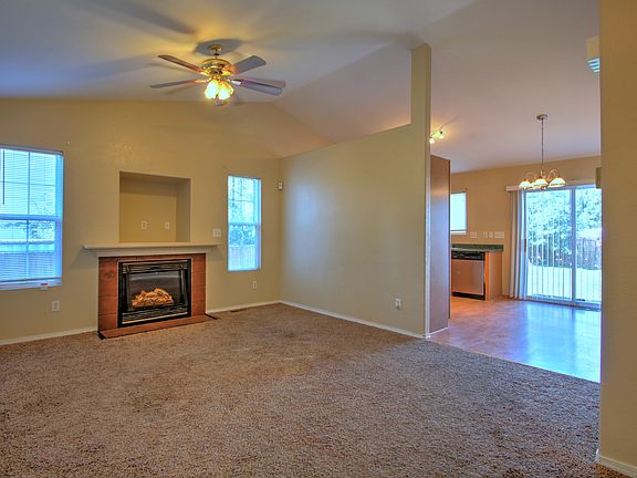 Living Area with Fireplace