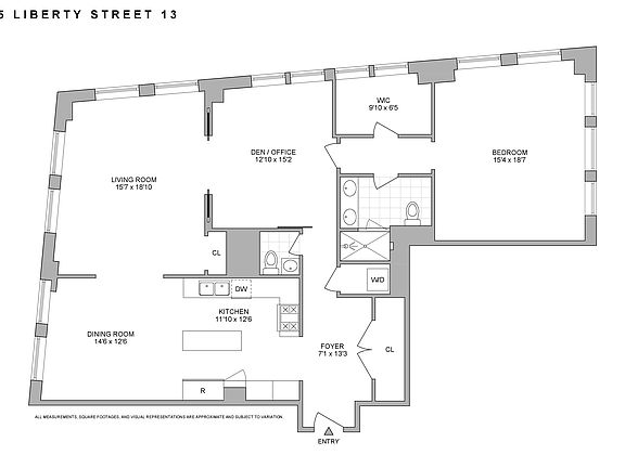 2nd image of 55 Liberty St APT 13C