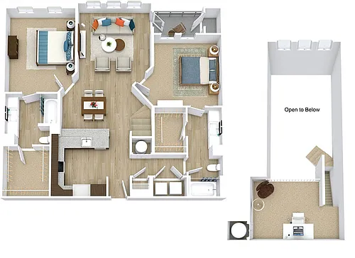 Floor plan 2x2II