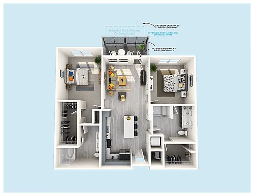 Floor plan Lifestyle Twelve