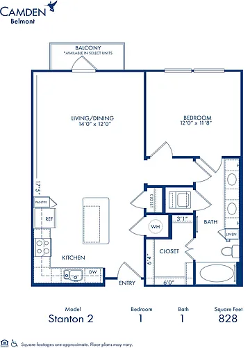 Floor plan Stanton 2